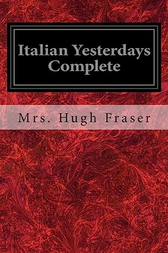 Stock image for Italian Yesterdays Complete for sale by THE SAINT BOOKSTORE