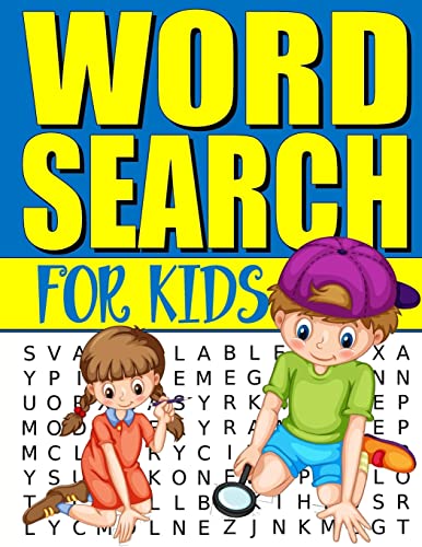 Imagen de archivo de Word Search For Kids: 50 Easy Large Print Word Find Puzzles for Kids: Jumbo Word Search Puzzle Book (8.5"x11") with Fun Themes! (Word Search Puzzle Books) a la venta por SecondSale