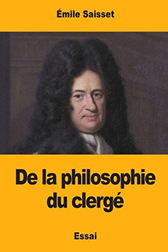 Stock image for De la philosophie du clerg for sale by Revaluation Books