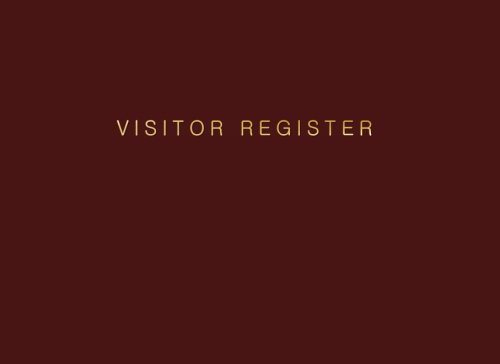 9781977845443: Visitor Sign In Book: A Visitors Register/Security Log Book with 120 Pages for Monitoring High Traffic Facilities