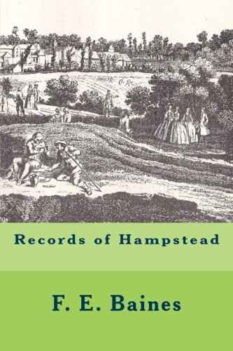 Beispielbild fr Records of Hampstead zum Verkauf von Revaluation Books