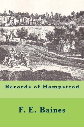 Stock image for Records of Hampstead for sale by Revaluation Books