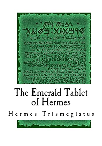 9781977921826: The Emerald Tablet of Hermes: The Smaragdine Table, or Tabula Smaragdina