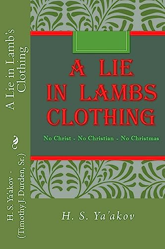 Immagine stock per A Lie in Lamb's Clothing: No Christ - No Christian - No Christmas