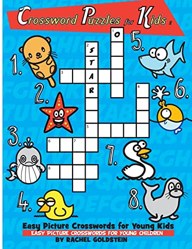 Imagen de archivo de Crossword Puzzles for Kids : Easy Picture Crosswords for Young Kids: Easy Picture Crosswords for Young Children a la venta por SecondSale