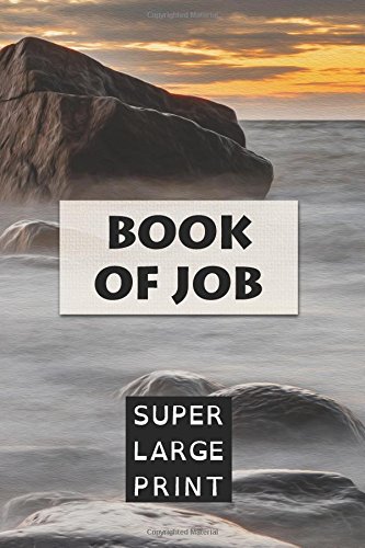 Stock image for The Book of Job (Super Large Print) for sale by SecondSale