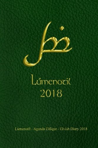 9781978205789: Elvish diary/Agenda Elfique 2018 Quenya small