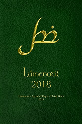 9781978206342: Elvish Diary/Agenda Elfique 2018 Quenya