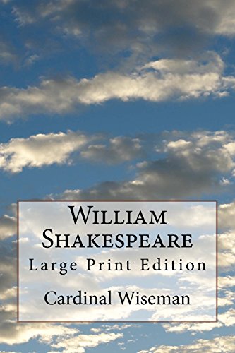 9781978286214: William Shakespeare: Large Print Edition