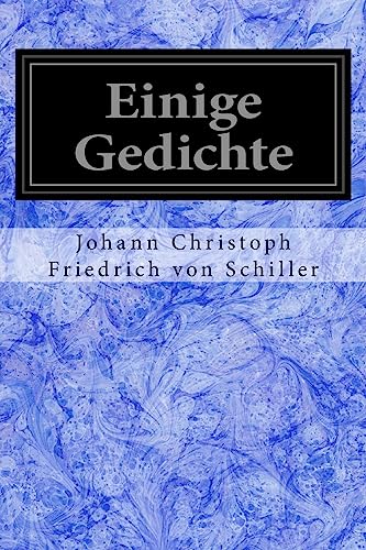Stock image for Einige Gedichte (German Edition) [Soft Cover ] for sale by booksXpress