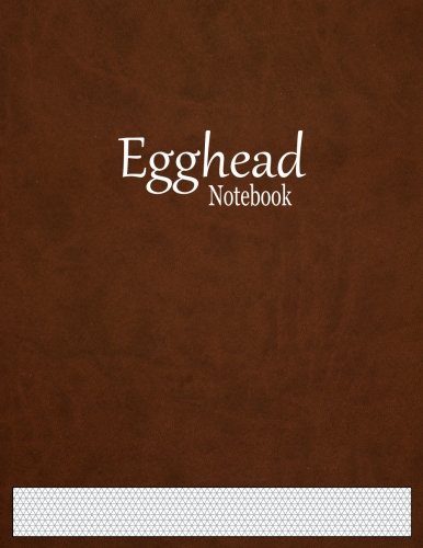 Stock-Bild f�r Egghead Notebook: 1/8? Isometric Graph Paper Ruled