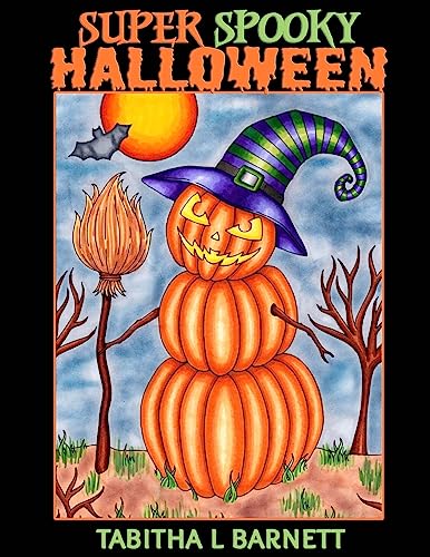 9781978380295: Super Spooky Halloween: Adult Halloween Coloring Book