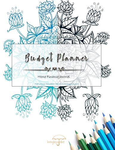 Stock image for Budget Planner: Home Finance Journal (Mandala Style Adult Coloring) for sale by Revaluation Books