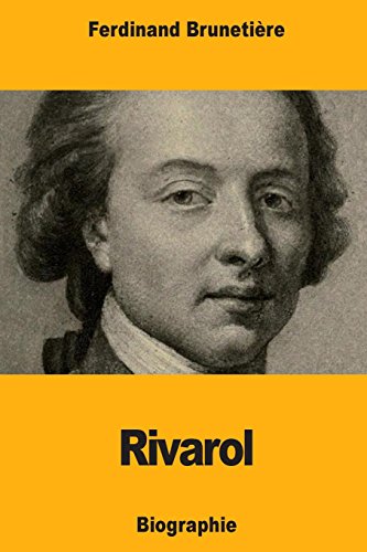 Imagen de archivo de Rivarol (French Edition) a la venta por Lucky's Textbooks