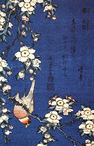 Stock image for Hokusai Bullfinch and Weeping Cherry Blossom Graph Paper Journal for sale by Revaluation Books