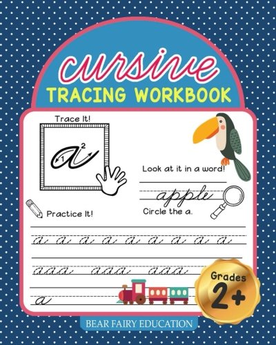 Stock image for Cursive Handwriting Workbook for 3rd 4th 5th Grader: Alphabet Letter Cursive Tracing Book, Cursive handwriting workbook for kids, Cursive writing practice book for sale by Ergodebooks