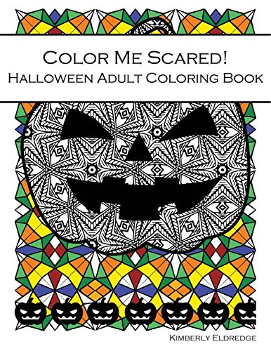 Beispielbild fr Color Me Scared!: Halloween Adult Coloring Book [Soft Cover ] zum Verkauf von booksXpress