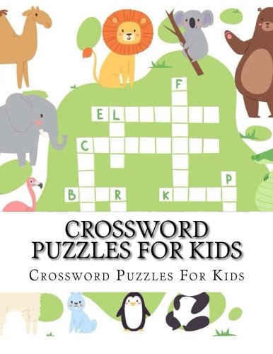 9781979295802 crossword puzzles for kids large print jumbo book of crosswords for kids ages 4 8 abebooks for kids crossword puzzles 1979295808