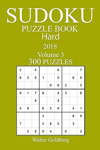 9781979360951: 300 Hard Sudoku Puzzle Book - 2018