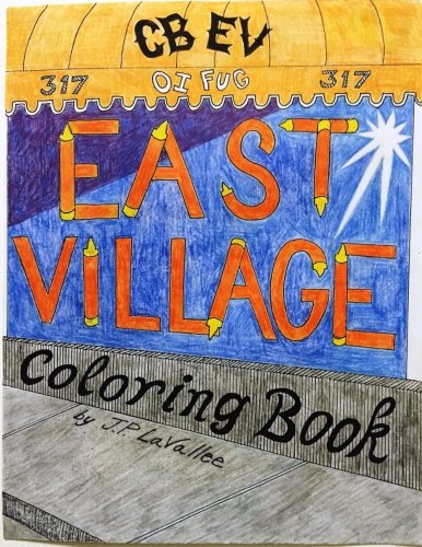 Stock image for CBEV Coloring Book East Village: Coloring to Calmness for Adults and Children for sale by SecondSale