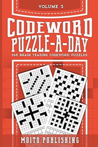 9781979537438: Codeword Puzzle-A-Day: 365 Brain Teasing Codeword Puzzles Volume 3