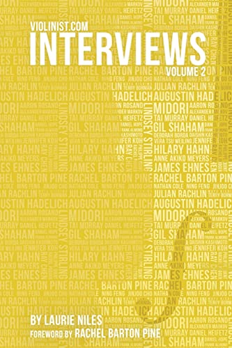 9781979605144: Violinist.com Interviews, Volume 2