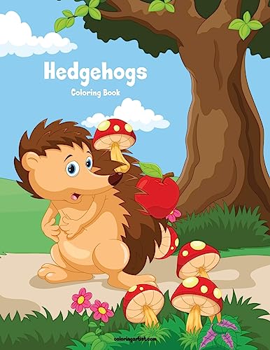 9781979623988: Hedgehogs Coloring Book 1