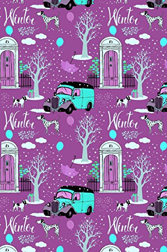 Stock image for Journal Notebook Winter Scene With Dogs 4: 110 Page Plain Blank Journal For Drawing, Writing, Doodling In Portable 6 x 9 Size. (Noteworthy Series Unlined) (Volume 4) [Soft Cover ] for sale by booksXpress