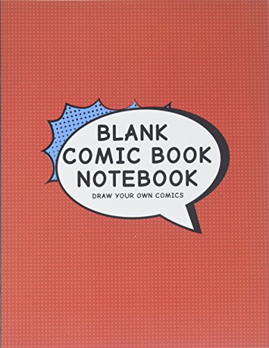 Beispielbild fr Blank Comic Book Notebook: Create Your Own Comic Book Strip, Variety of Templates For Comic Book Drawing, Vintage Red-[Professional Binding] [Soft Cover ] zum Verkauf von booksXpress