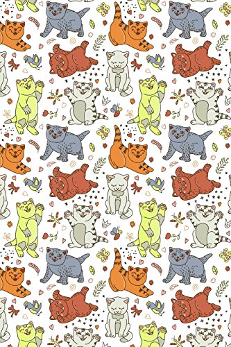 Stock image for Journal Notebook Funny Cats Playing Pattern 1: 110 Page Lined and Numbered Journal With Index Pages In Portable 6 x 9 Size, Perfect For Writing, . (Noteworthy Series Lined) (Volume 10) [Soft Cover ] for sale by booksXpress