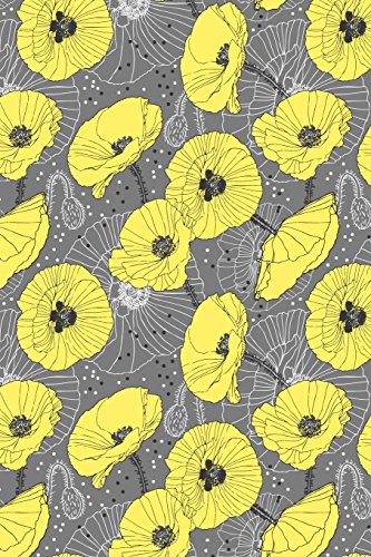 Stock image for Journal Notebook Yellow Poppies On Gray: 110 Page Lined and Numbered Journal With Index Pages In Portable 6 x 9 Size, Perfect For Writing, Taking . (Noteworthy Series Lined) (Volume 19) [Soft Cover ] for sale by booksXpress