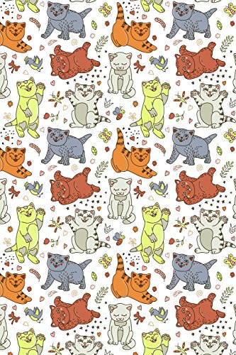 Stock image for Journal Notebook Funny Cats Playing Pattern 1: 110 Page Plain Blank Journal For Drawing, Writing, Doodling In Portable 6 x 9 Size. (Noteworthy Series Unlined) (Volume 10) [Soft Cover ] for sale by booksXpress