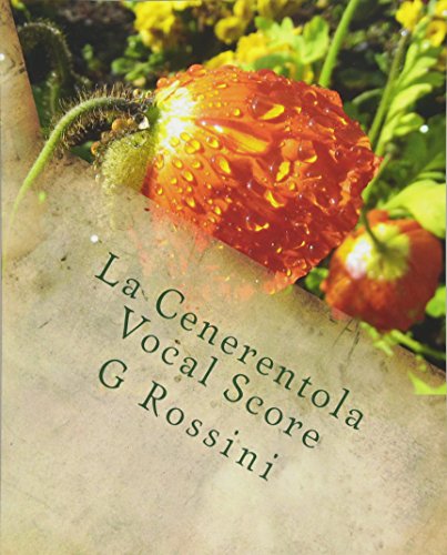 Imagen de archivo de La Cenerentola Vocal Score a la venta por Revaluation Books