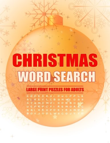 Stock image for Christmas Word Search Large Print Puzzles for Adults: Word search puzzle book for adults and seniors. Perfect gift for Christmas. Exercise your brain and fill your heart with Christmas. for sale by SecondSale