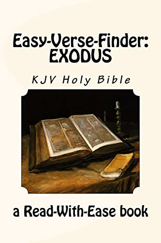 Beispielbild fr Easy-Verse-Finder: Exodus KJV Holy Bible (a Read-With-Ease book) zum Verkauf von THE SAINT BOOKSTORE