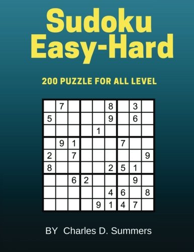 Immagine dell'editore per Sudoku Easy to Hard: 200 Large Print Sudoku For All Level venduto da Revaluation Books
