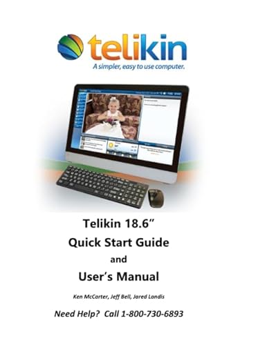 Stock image for Telikin 18.6" Quick Start Guide and User's Manual: AIOpc w/ Black Wired KB for sale by SecondSale