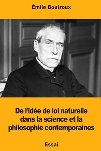 Imagen de archivo de De l'ide de loi naturelle dans la science et la philosophie contemporaines (French Edition) a la venta por Lucky's Textbooks