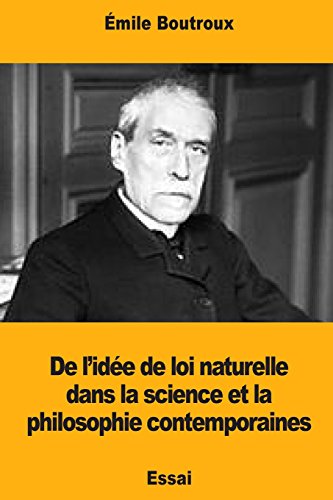 Stock image for De l'ide de loi naturelle dans la science et la philosophie contemporaines (French Edition) for sale by Lucky's Textbooks
