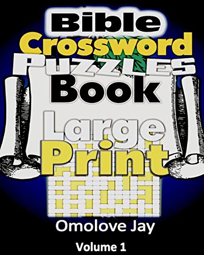 9781979914079: Bible Crossword Puzzle Book Large Print : An Expanded and Upgraded Edition - the Bible Brain Games for Seniors Large Print!