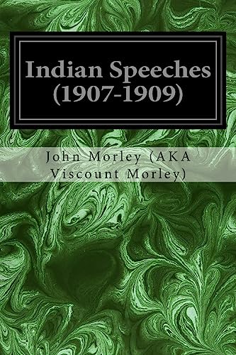 Stock image for Indian Speeches (1907-1909) [Soft Cover ] for sale by booksXpress