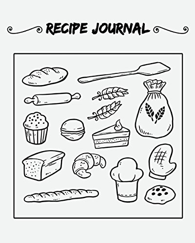 Imagen de archivo de Recipe Journal: (Recipe Journal Vol. 47) Glossy And Soft Cover, (Size 8" x 10") Blank Cookbook To Write In,Paperback (Blank Cookbooks and Recipe Books), 100 Spacious Record. (Potter Styles) [Soft Cover ] a la venta por booksXpress