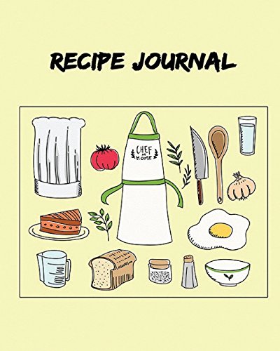 Imagen de archivo de Recipe Journal: (Recipe Journal Vol. 52) Glossy And Soft Cover, (Size 8" x 10") Blank Cookbook To Write In,Paperback (Blank Cookbooks and Recipe Books), 100 Spacious Record. (Potter Styles) [Soft Cover ] a la venta por booksXpress