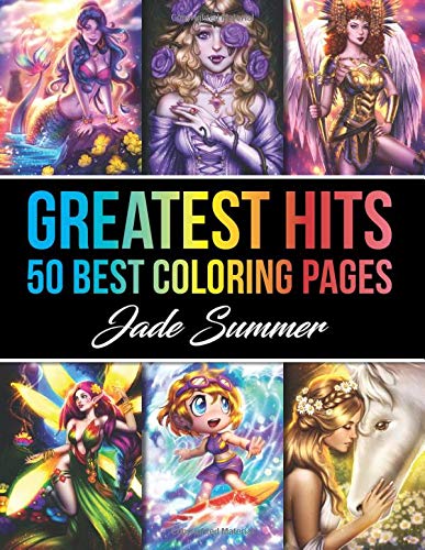 

Greatest Hits: An Adult Coloring Book with 50 Popular Coloring Pages for Relaxation