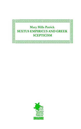 9781980201847: Sextus Empiricus and Greek Scepticism