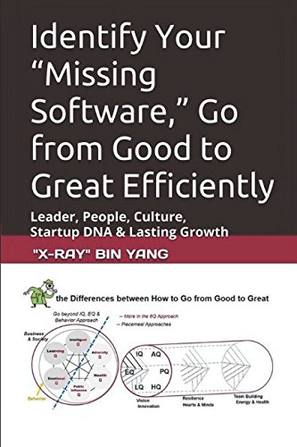 Imagen de archivo de Identify Your "Missing Software," Go from Good to Great Efficiently: Leader, People, Culture, Startup DNA & Lasting Growth a la venta por Revaluation Books