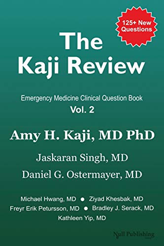 Beispielbild fr The Kaji Review Volume 2: Emergency Medicine Clinical Question Book zum Verkauf von Lucky's Textbooks