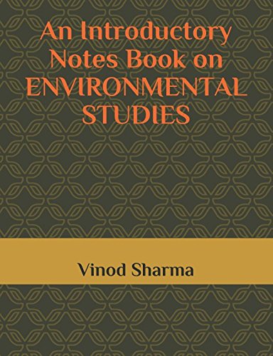 Imagen de archivo de An Introductory Notes Book on Environmental Studies a la venta por Revaluation Books