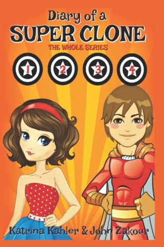 Imagen de archivo de Diary of a SUPER CLONE - Books 1-4: The Whole Series: Books for Kids - A Funny book for Girls and Boys aged 9-12 a la venta por ThriftBooks-Atlanta