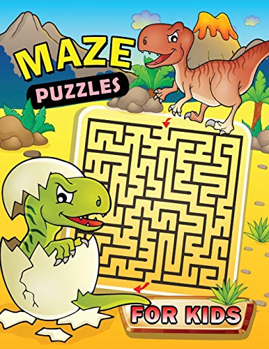 Imagen de archivo de Maze Puzzles for Kids: Maze Puzzles for Kids Workbook Activity Book ages 3-5, 4-6, 6-8 a la venta por Lucky's Textbooks